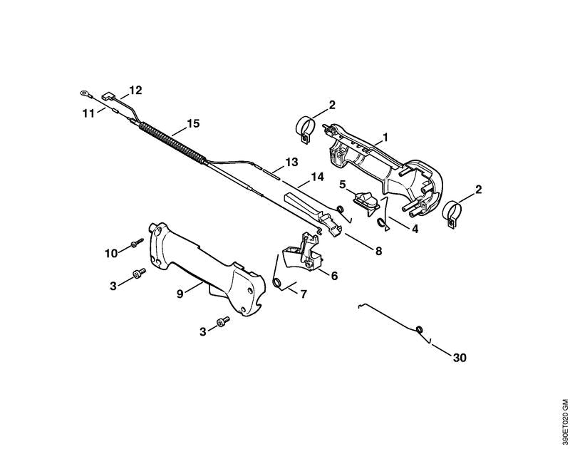 STIHL 41374401101 - Short circuit wire