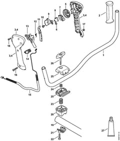 STIHL 41347910900 - Clamp