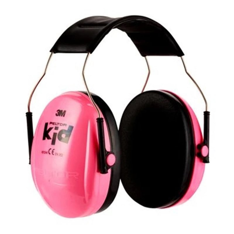 3M Peltor Kid Casque antibruit avec arceau - Rose