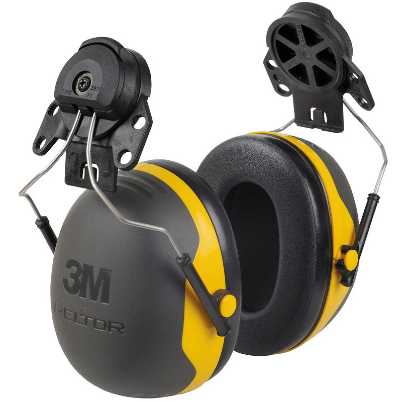 3M Peltor X2P3 Coquilles antibruit à fixation sur casque