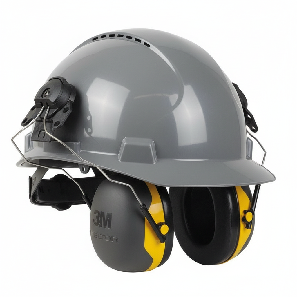 3M Peltor X2P3 Coquilles antibruit à fixation sur casque