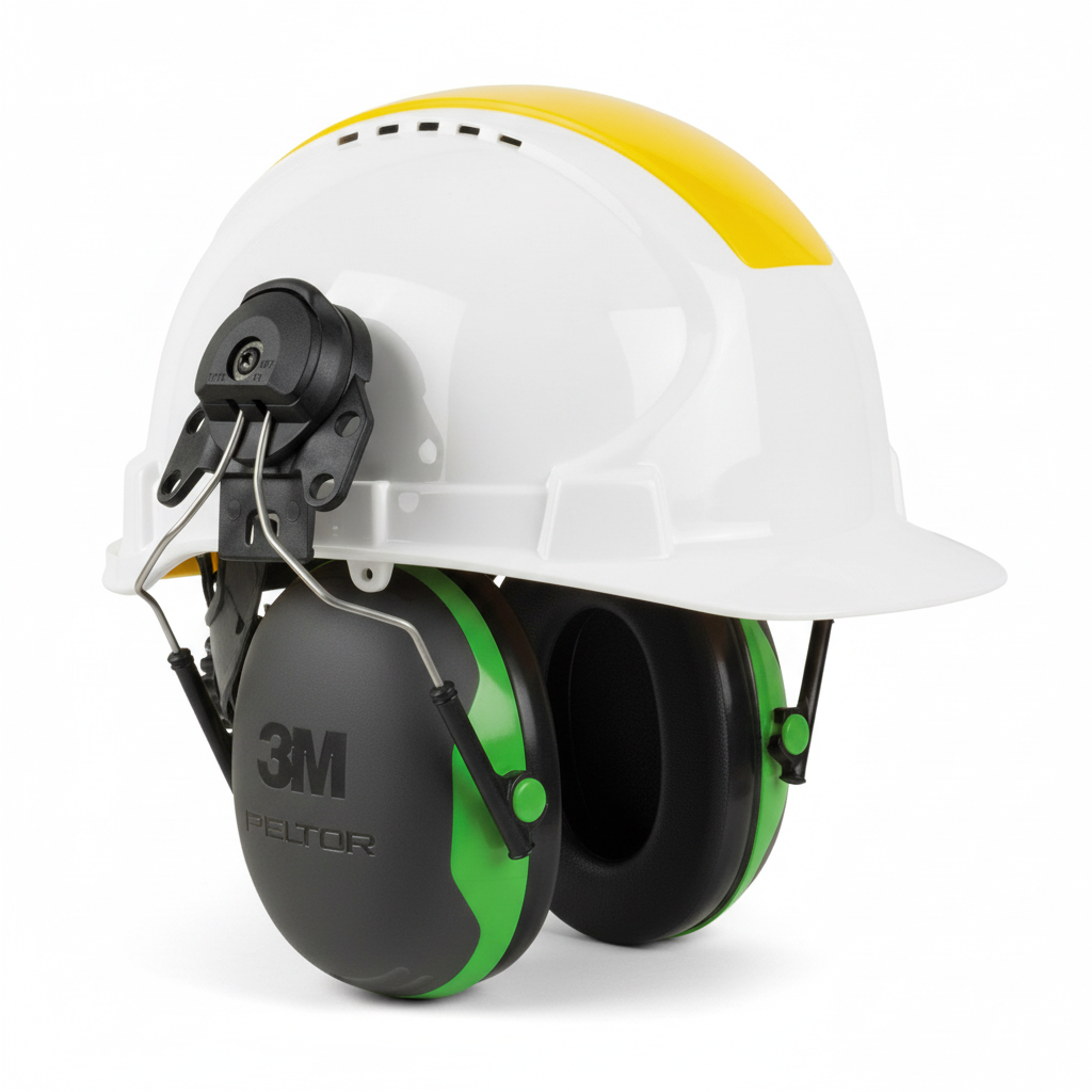 3M Peltor X1P3 Coquilles antibruit à fixation sur casque