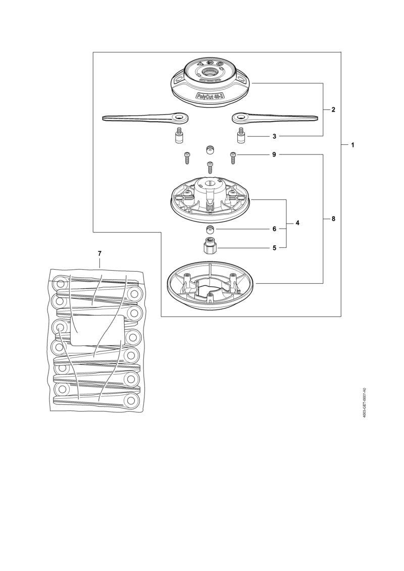 STIHL 40027108701 - Collar screw