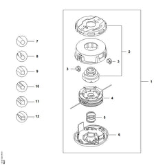 STIHL 00009972031 - Compression spring
