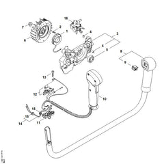 STIHL 41284300505 - Switch