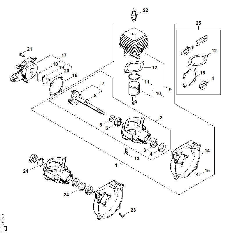 STIHL 41300292300 - Cylinder gasket