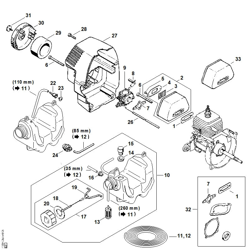 STIHL 42233505802 - Tank vent