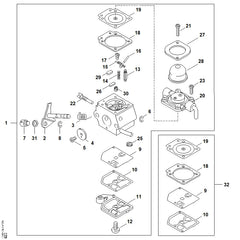 STIHL 41401202200 - Flange