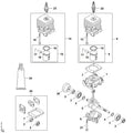 STIHL Vilebrequin (OEM 4140-030-0407)