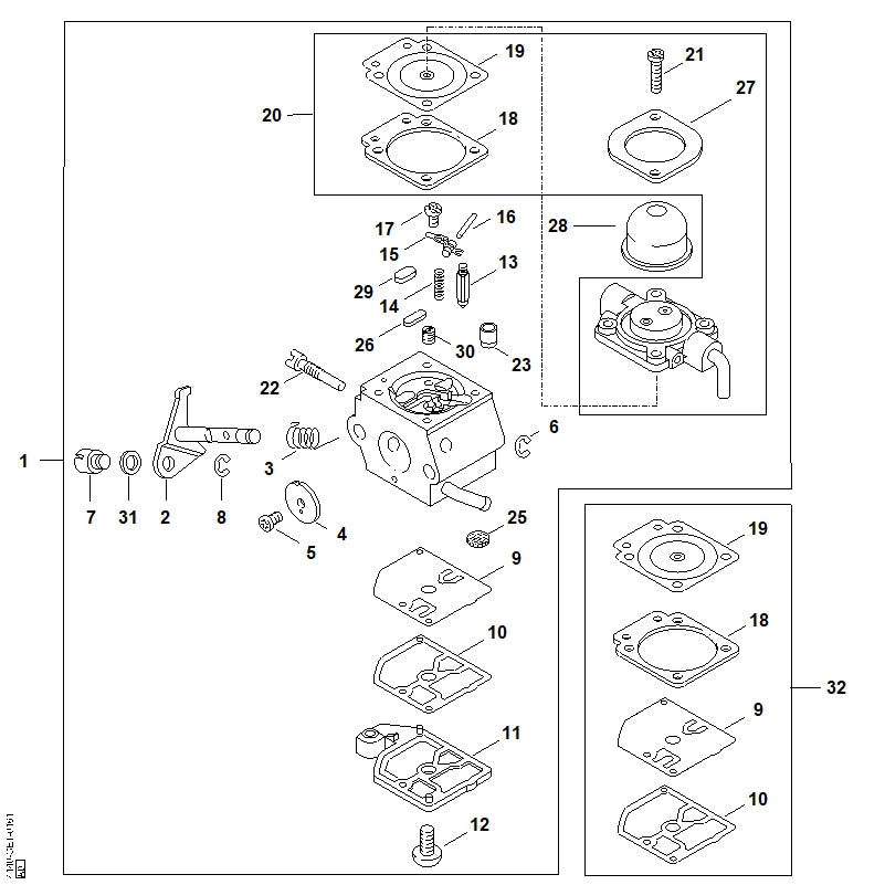 STIHL 41401202250 - Flange