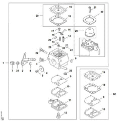 STIHL 41401202250 - Flange