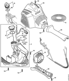 STIHL 41447904800 - Clamp