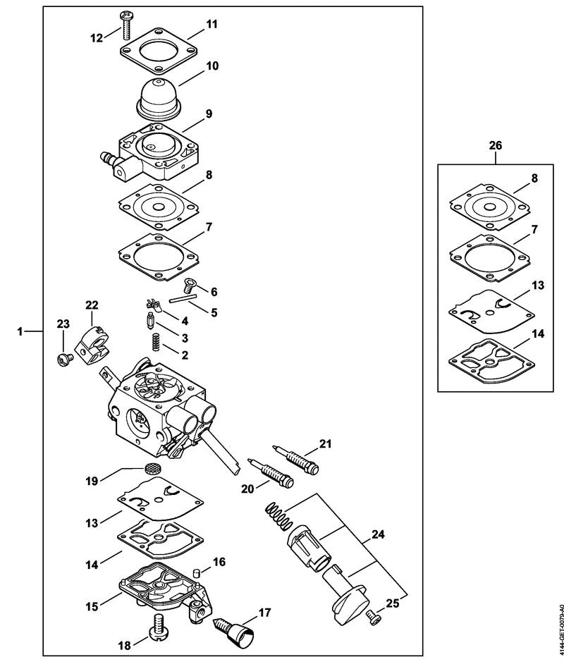 STIHL 41441202200 - Flange