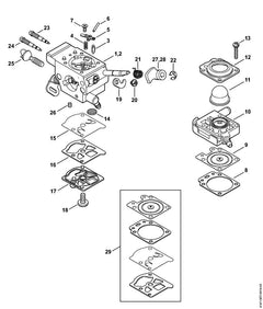 STIHL 41471216600 - Lever