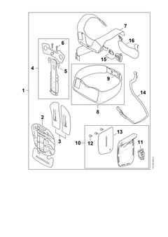 STIHL 00007909400 - Chest plate