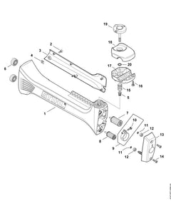 STIHL 41477917600 - Support