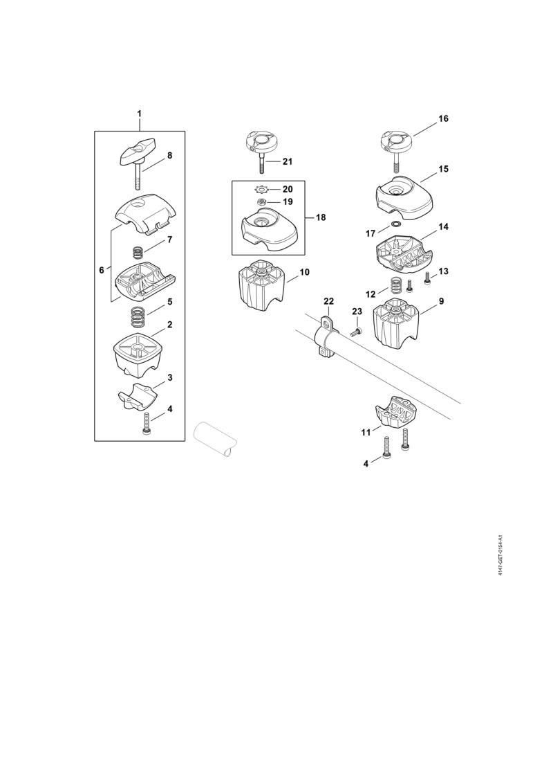 STIHL 41477907601 - Support