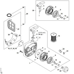 STIHL 41470071001 - Cover plate kit