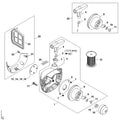 STIHL Plaque matricule FS 240 (OEM 4147-967-1549)
