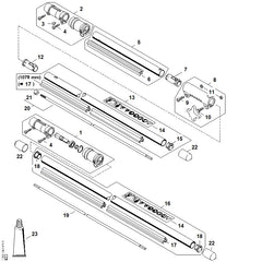 STIHL 41471600500 - Coupling flange