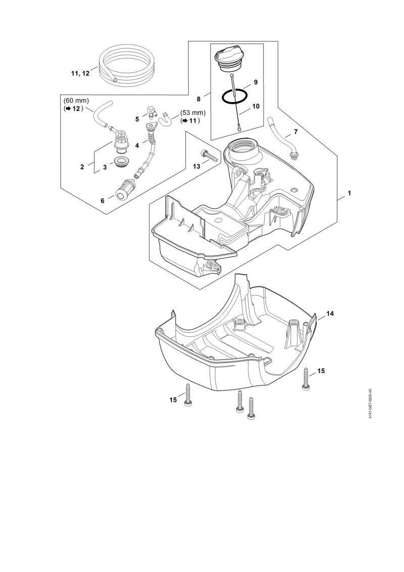 STIHL Plaque de protection (OEM 4147-350-6600)