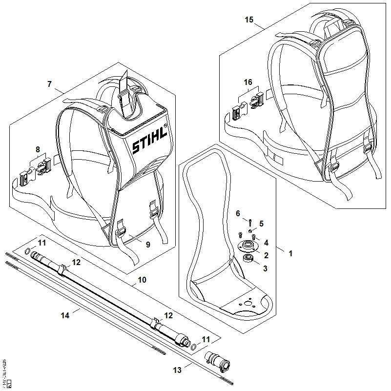 STIHL 41477113300 - Flexible shaft