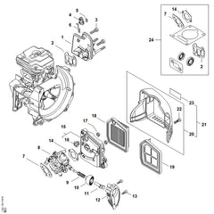 STIHL 00009970842 - Compression spring
