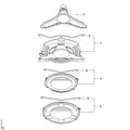 STIHL Bride de fixation (OEM 4119-792-4300)