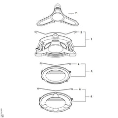 STIHL 41197924300 - Clamping wire