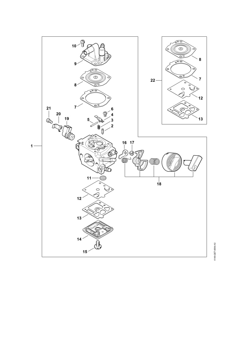 STIHL 00001205104 - Solenoid valve