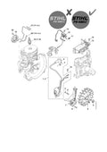 STIHL Générateur (OEM 4148-404-3500)