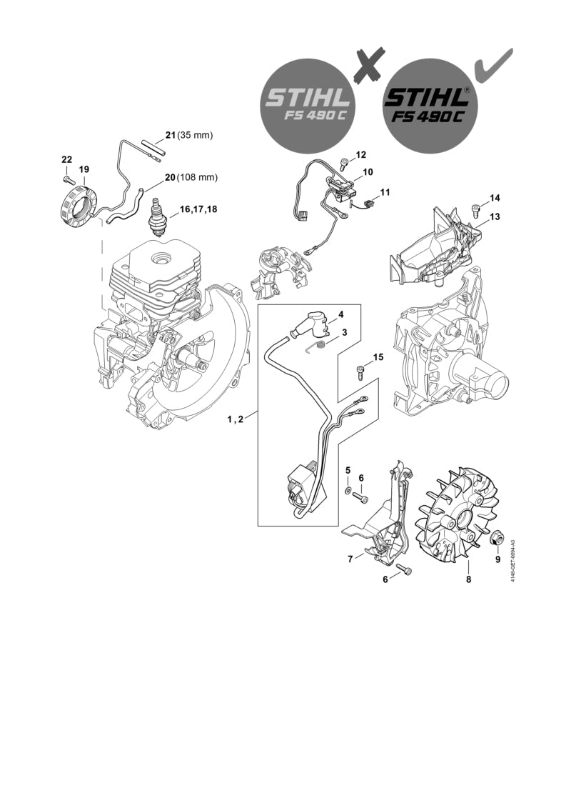 STIHL 41484043500 - Generator