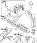 STIHL Poignée de commande (OEM 4149-790-1306)