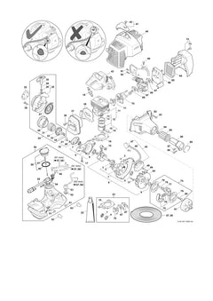 STIHL 41491401005 - Filter cover