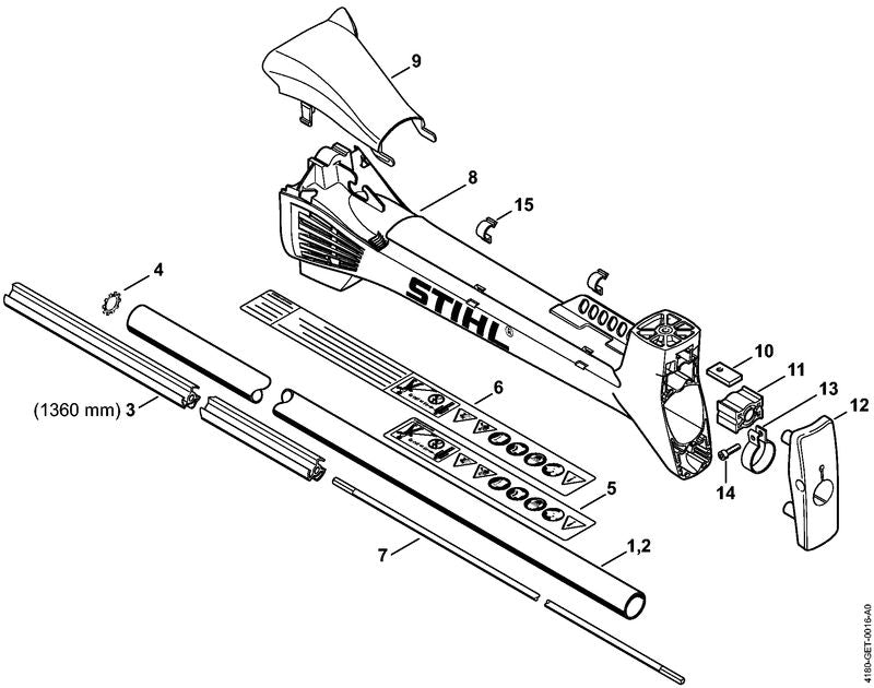 STIHL 41807917500 - Cover