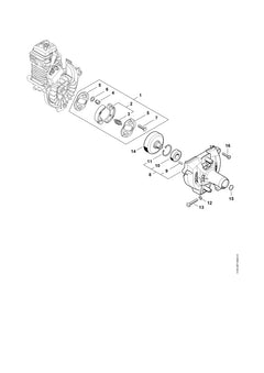 STIHL 41801602250 - Clutch