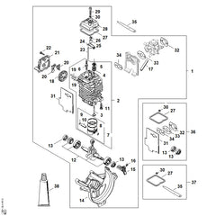 STIHL 41801418602 - Impulse hose