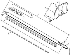 STIHL 00009674002 - Warning pictogram HL