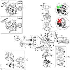 STIHL 41801202209 - Flange