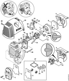 STIHL 41801200601 - Carburetor C1Q-S98D