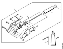 STIHL 41386410302 - Gear housing
