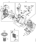 STIHL Couvercle de lanceur (OEM 4182-190-0401)