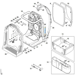 STIHL 42037609050 - AV-Spring