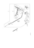 STIHL Câble de commande des gaz (OEM 4203-180-1105)