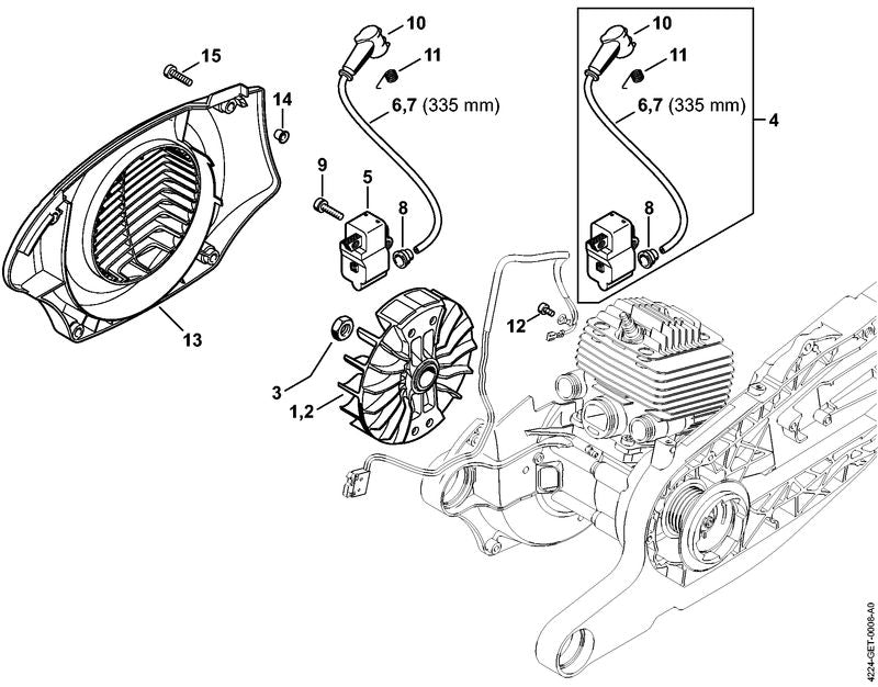 STIHL 42244001201 - Flywheel