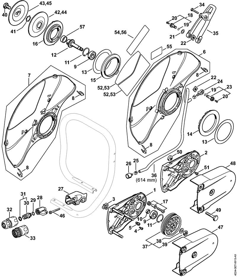 STIHL 42246910200 - Limit stop