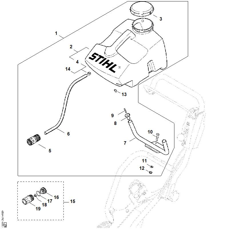 STIHL 42247007401 - Bracket