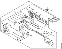 STIHL 42261801107 - Throttle cable