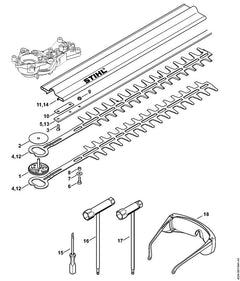 STIHL 42287106051 - Blade 600 mm / 24"