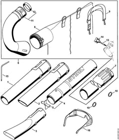 STIHL 42290071000 - Vacuum attachment